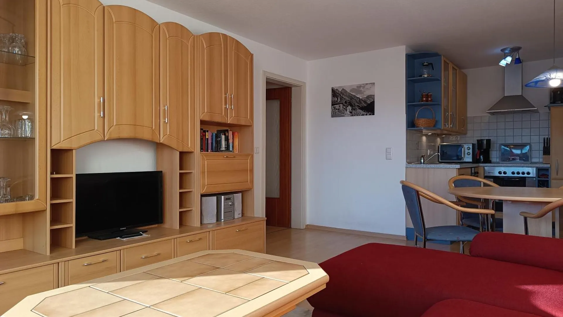 2-Raum Fewo Bergheimat - Hallenbad & Sauna Фишен Апартаменты